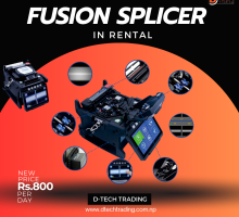 Fusion Splicer machine in Rental 1Day to 30day